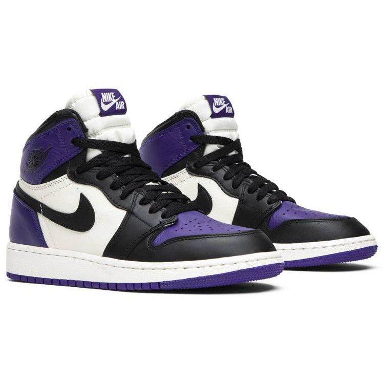Nike Air Jordan 1 Retro High OG GS 'Court Purple' product image 5, provided for visual reference and product detail review