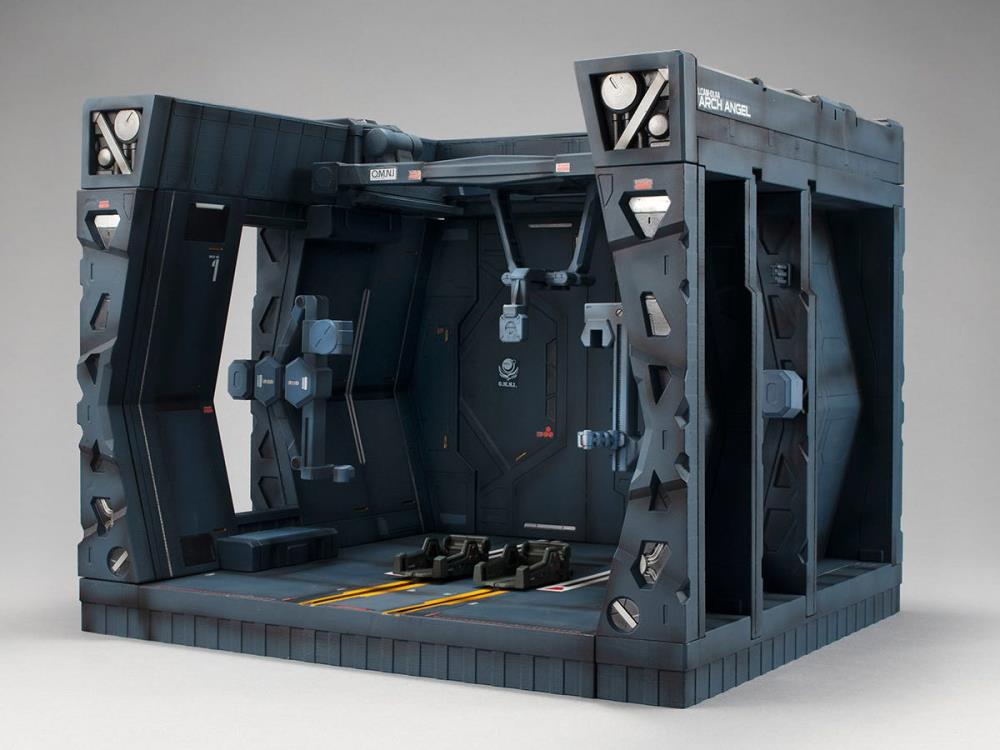 Megahouse Realistic Model Series 1/144 HG Gundam Seed GS05 Archangel Hangar Display product image 1, provided for visual