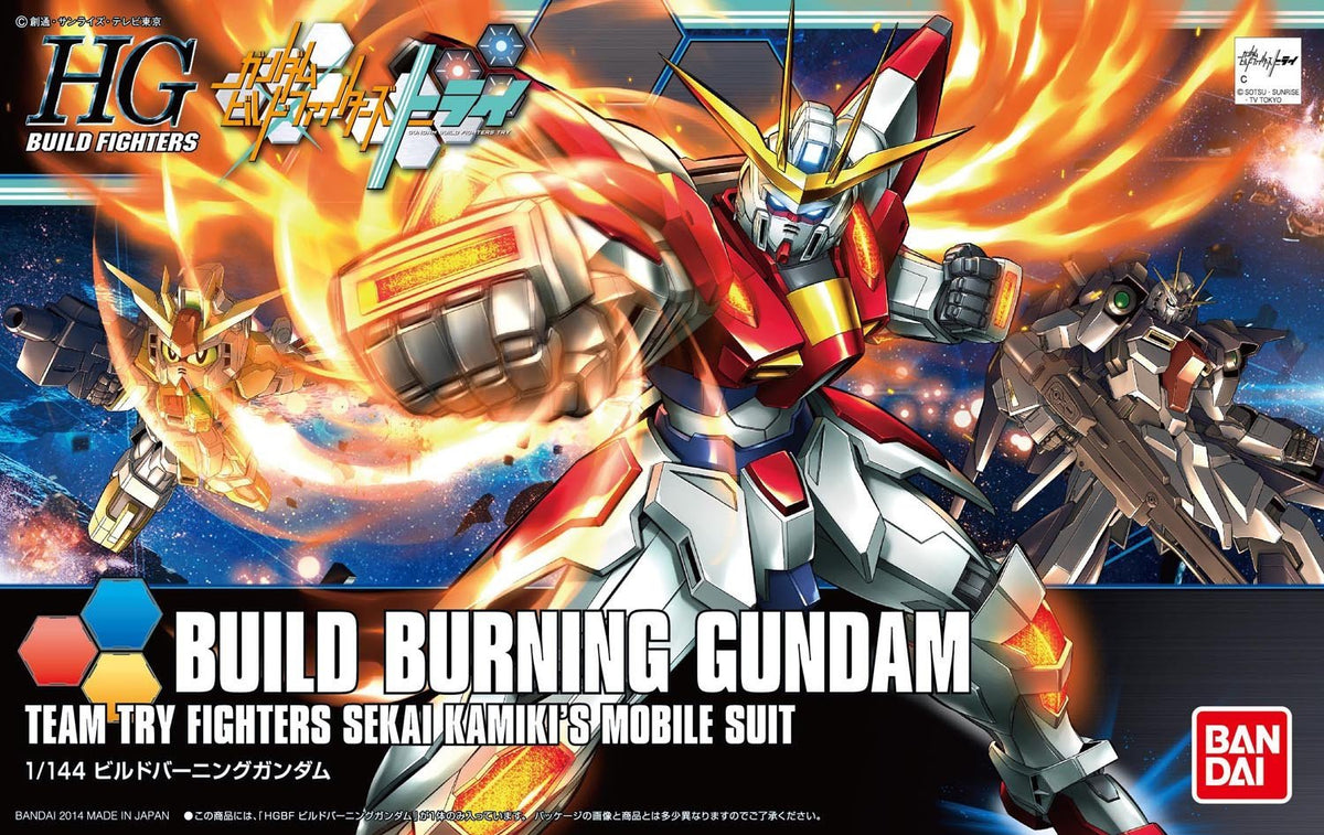 Gundam 1/144 HGBF #018 BG-011B Build Burning Gundam Model Kit product image 7, provided for visual reference and product