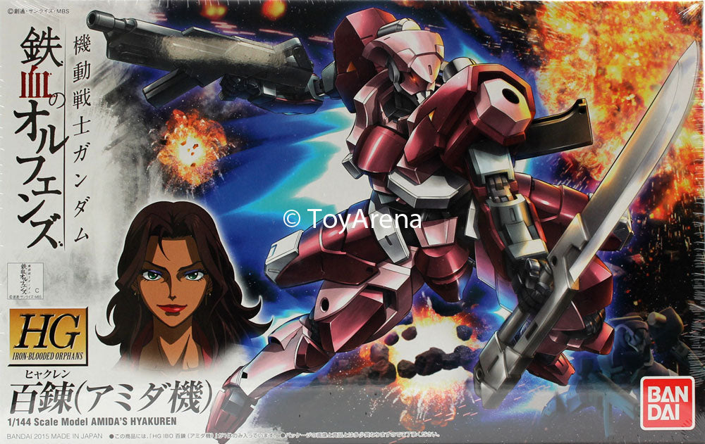 Gundam 1/144 HG IBO #010 STH-05/AC Amida's Hyakuren Model Kit product image 9, provided for visual reference and product