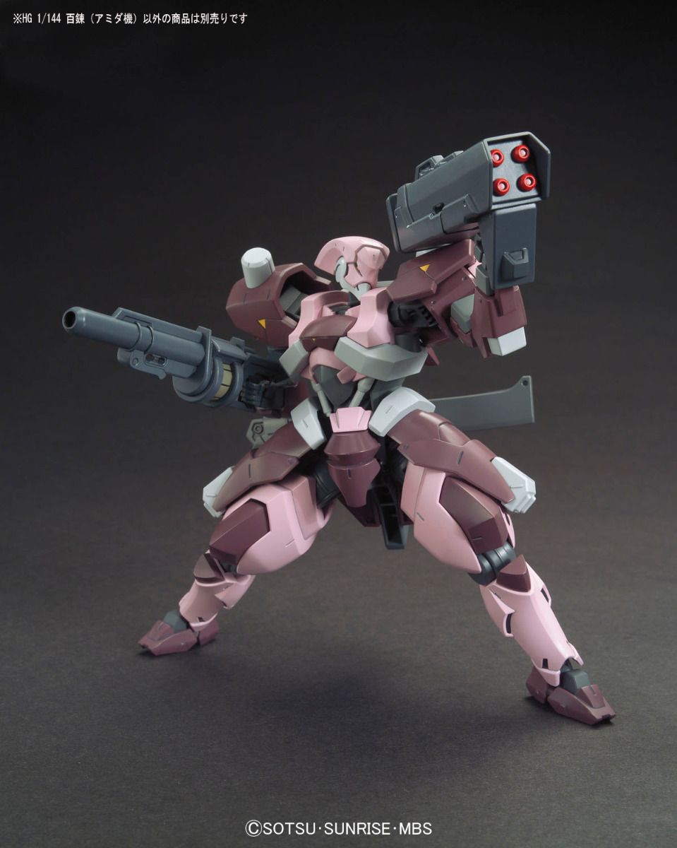 Gundam 1/144 HG IBO #010 STH-05/AC Amida's Hyakuren Model Kit product image 4, provided for visual reference and product