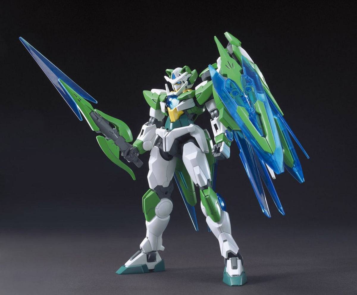 Gundam 1/144 HGBF #049 GNT-0000SHIA Gundam 00 Shia Qan[T] (Quanta) Model Kit product image 1, provided for visual reference