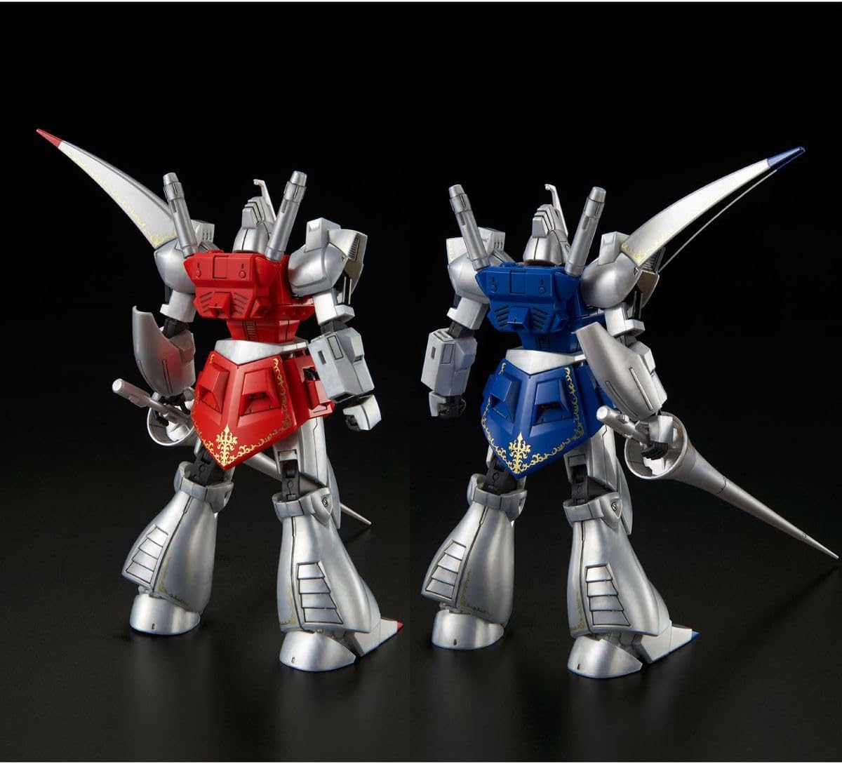 Gundam 1/144 HG Gundam ZZ AMX-117R GAZ-R / AMX-117L GAZ-L Model Kit Exclusive product image 2, provided for visual reference