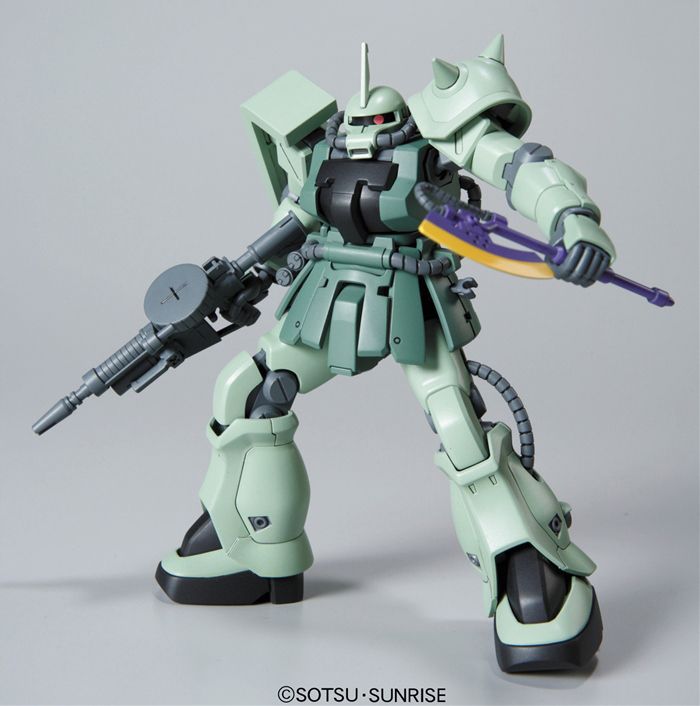 Gundam 1/144 HGUC #105 0083 Stardust Memory MS-06F-2 Zaku II F2 (Zeon Ver.) Model Kit product image 4, provided for visual