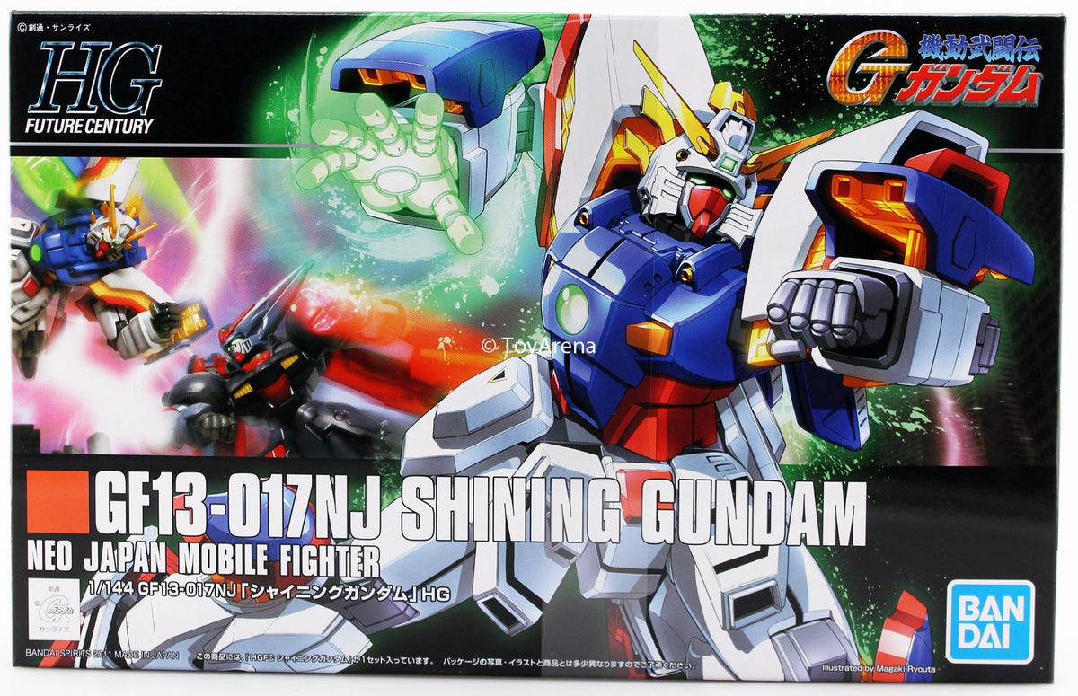 Gundam 1/144 HGUC #127 HGFC G Gundam GF13-017NJ Shining Gundam Model Kit product image 6, provided for visual reference and