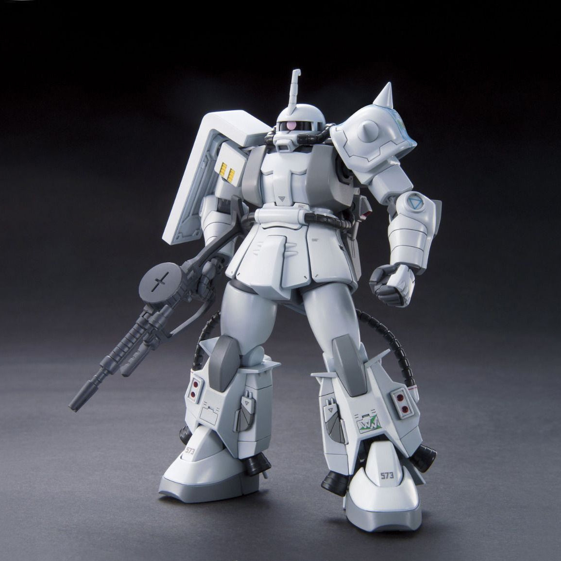 Gundam 1/144 HGUC #154 MSV MS-06R-1A Zaku II (Shin Matsunaga Custom) Model Kit product image 1, provided for visual