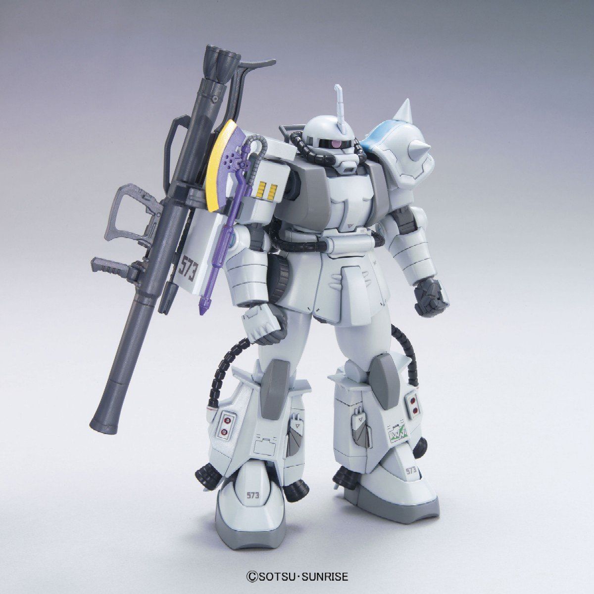Gundam 1/144 HGUC #154 MSV MS-06R-1A Zaku II (Shin Matsunaga Custom) Model Kit product image 3, provided for visual