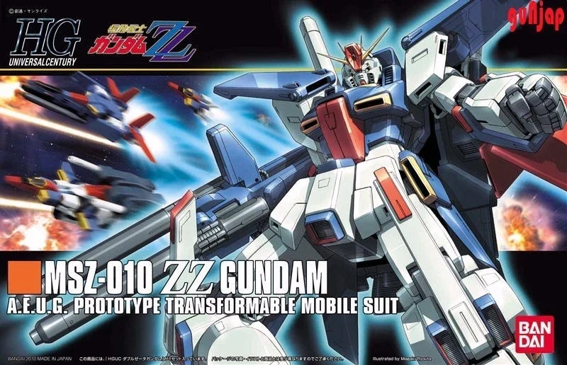 Gundam 1/144 HGUC #111 MSZ-010 ZZ Gundam Model Kit product image 13, provided for visual reference and product detail review