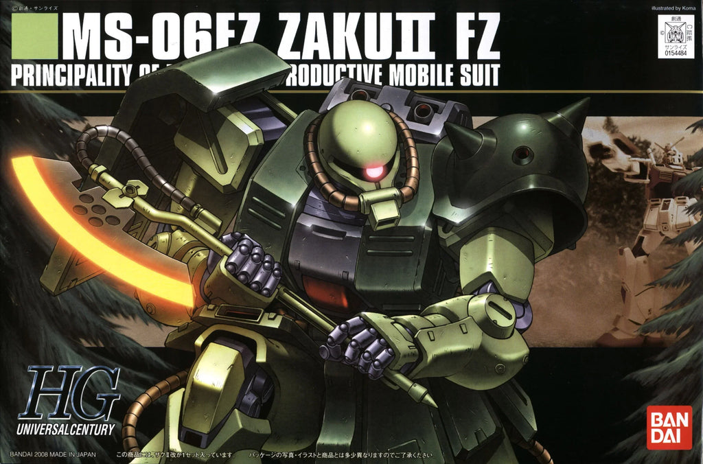 Gundam 1/144 HGUC #087 0080 War in the Pocket MS-06FZ Zaku II FZ (Kai) Model Kit product image 5, provided for visual