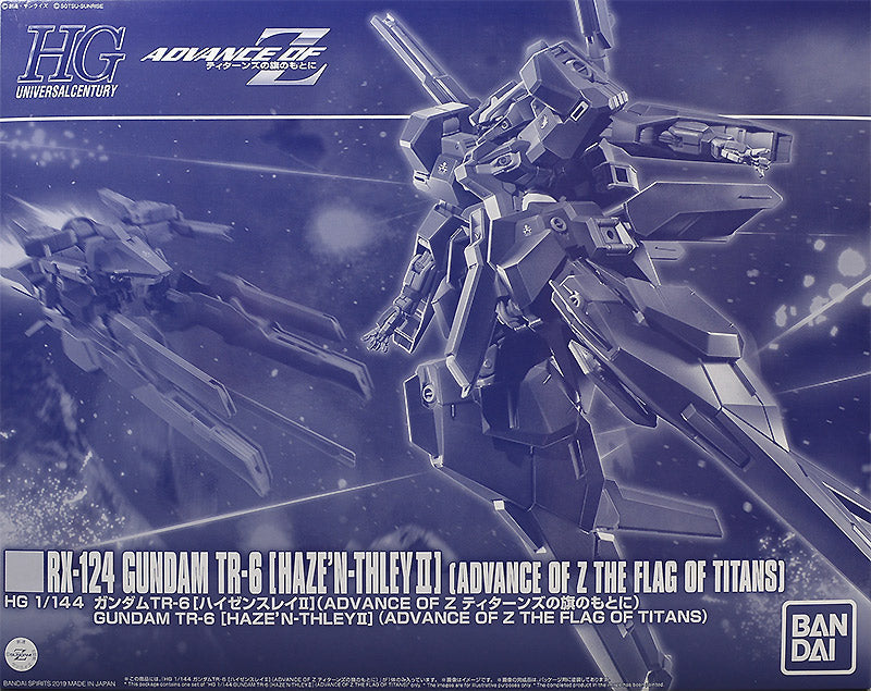 Gundam 1/144 HGUC Advance of Zeta RX-124 Gundam Tr-6 [Haze'n-thley II] (Titans Colors) Exclusive Model Kit product image 1,