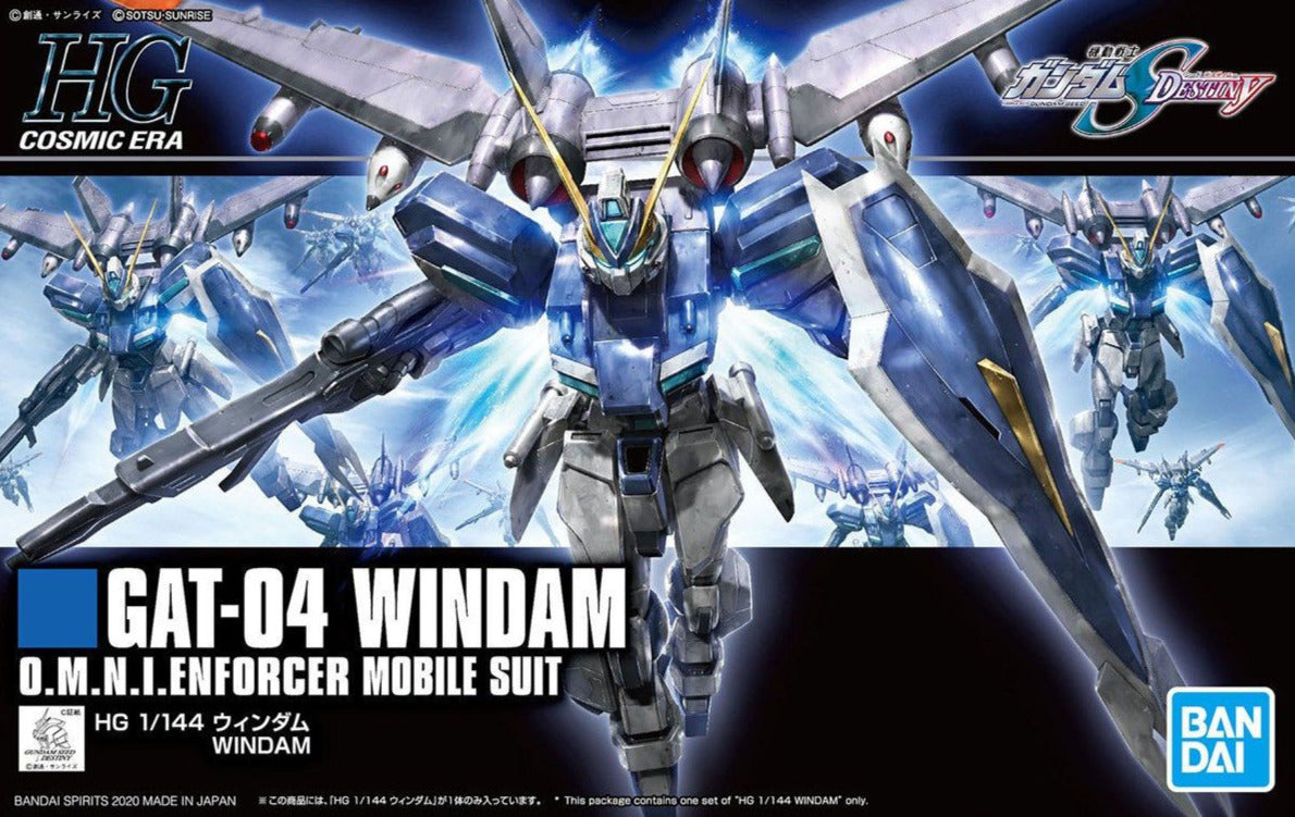 Gundam 1/144 HGUC #232 HGCE Seed Destiny GAT-04 Windam Model Kit product image 4, provided for visual reference and product