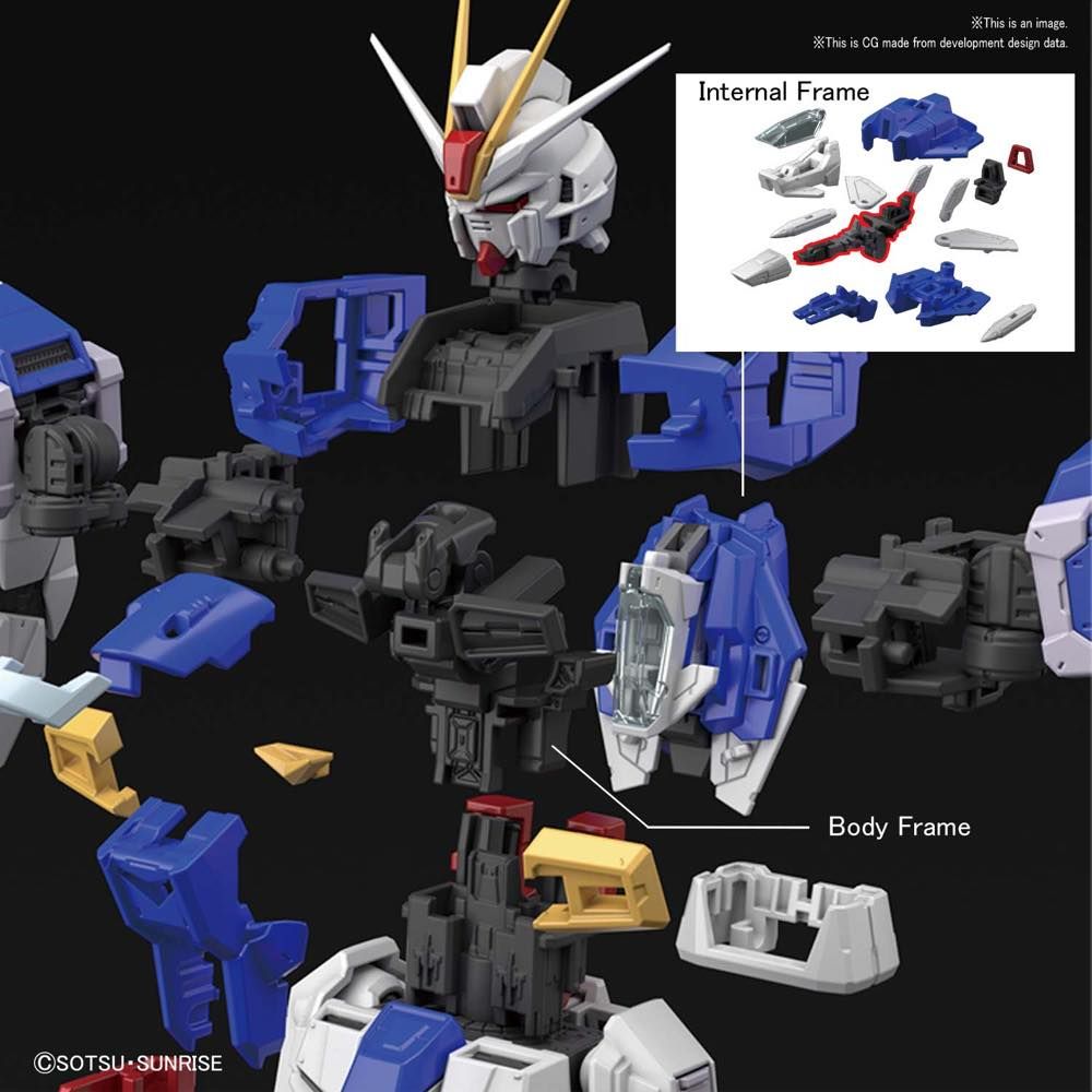 Gundam 1/144 RG #33 Seed Destiny ZGMF-X56S/a Force Impulse Gundam Model Kit product image 12, provided for visual reference