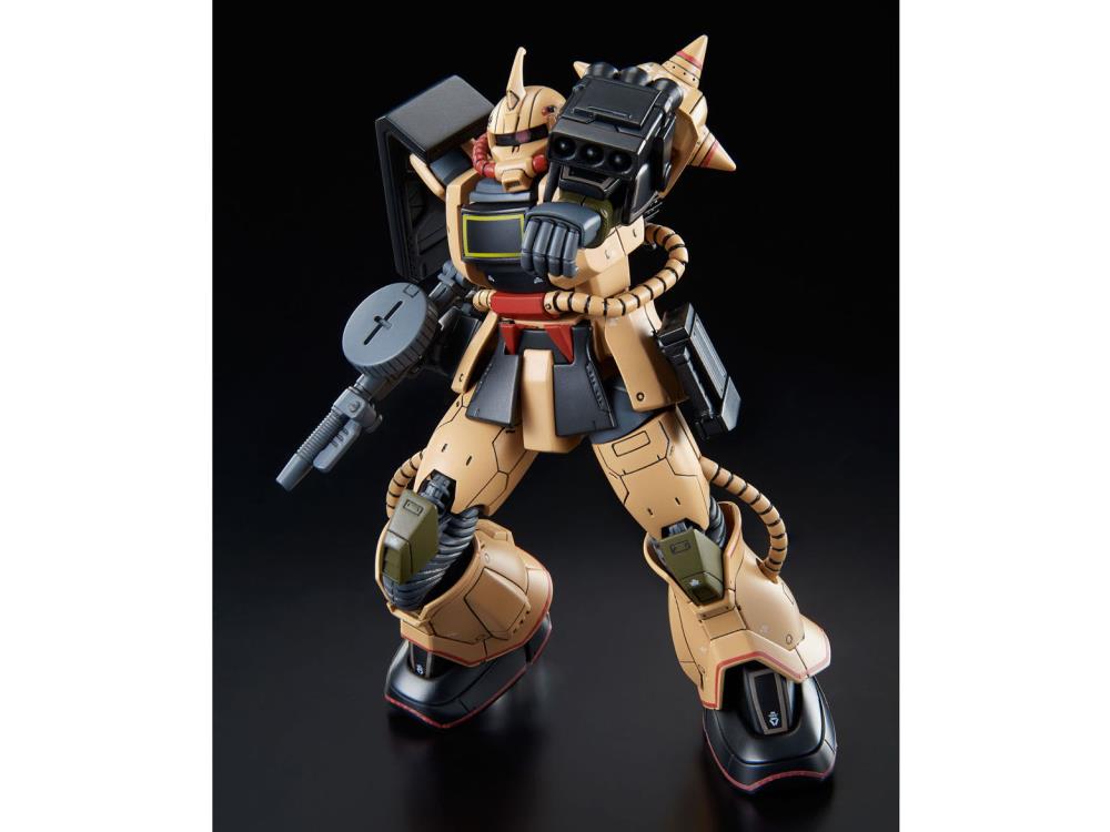 Gundam 1/144 HG The Origin MS-06D Zaku Desert Type Model Kit Exclusive product image 5, provided for visual reference and