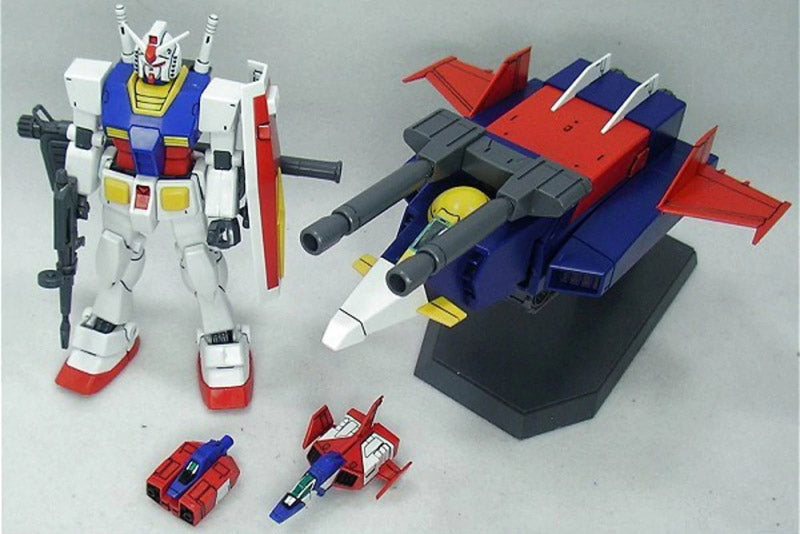 Gundam 1/144 HGUC #050 Gundam 0079 G-Armor (G-Fighter + RX-78-2 Gundam) Model Kit product image 5, provided for visual