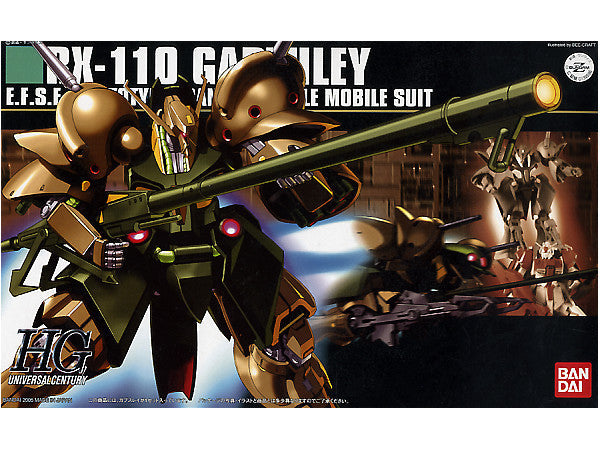 Gundam 1/144 HGUC #058 Zeta Gundam RX-110 Gabthley Model Kit product image 7, provided for visual reference and product