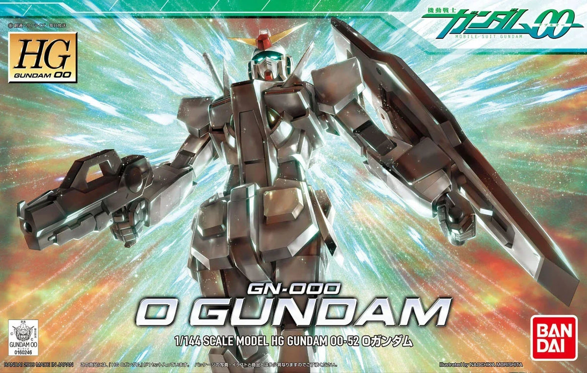Gundam 1/144 HG 00 #52 GN-000 0 Gundam Model Kit product image 6, provided for visual reference and product detail review