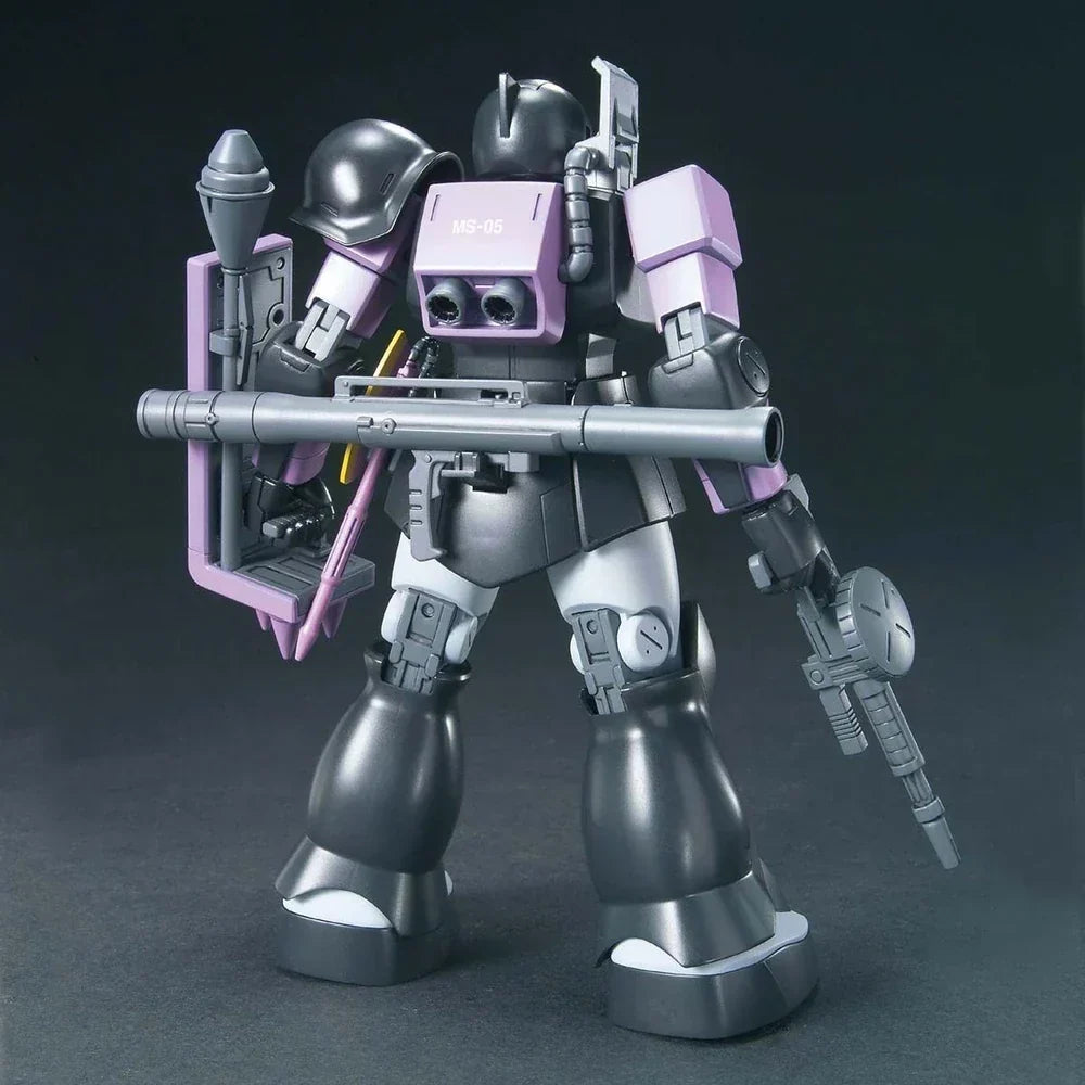 Gundam 1/144 HGUC #068 MSV MS-05B Zaku I (Black Tri-Stars) Model Kit product image 2, provided for visual reference and