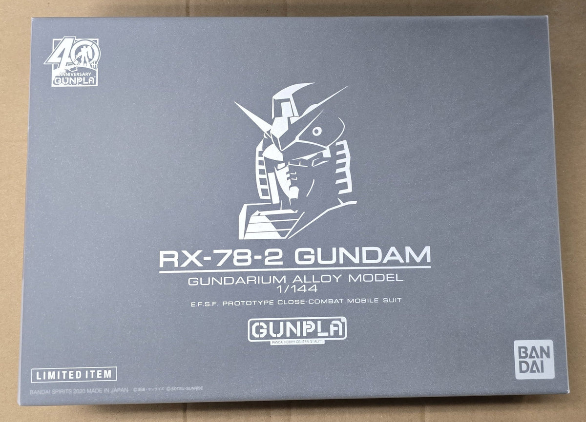 Gundam 1/144 Gundarium Alloy RX-78-2 Gundam Alloy Model Kit Limited Edition Exclusive RARE product image 2, provided for