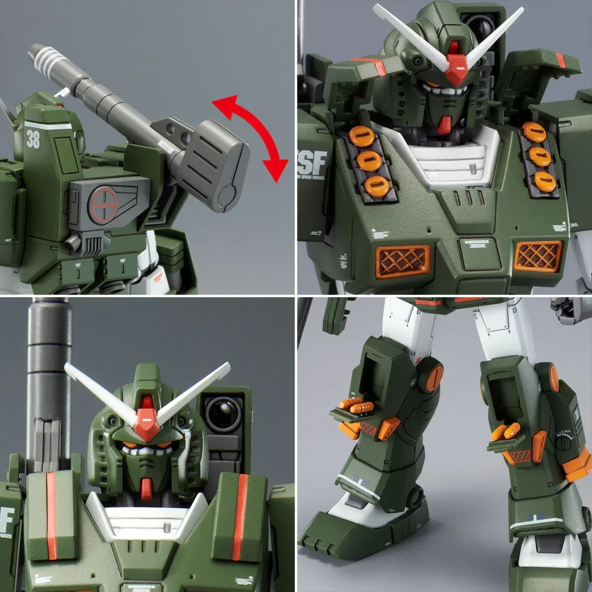 Gundam 1/144 HG MSD The Origin FA-78-1 Full Armor Gundam Model Kit Exclusive product image 9, provided for visual reference