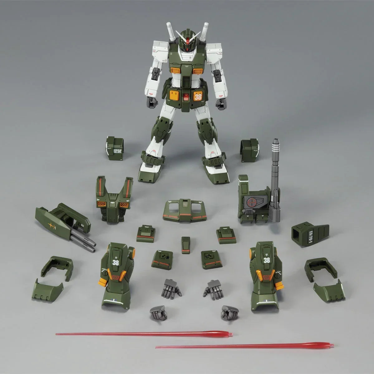 Gundam 1/144 HG MSD The Origin FA-78-1 Full Armor Gundam Model Kit Exclusive product image 2, provided for visual reference