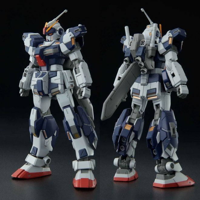 Gundam 1/144 HGUC Mobile Suit Gundam Side Story Mising Link RX-80PR-2 Pale Rider Cavalry Model Kit Exclusive product image