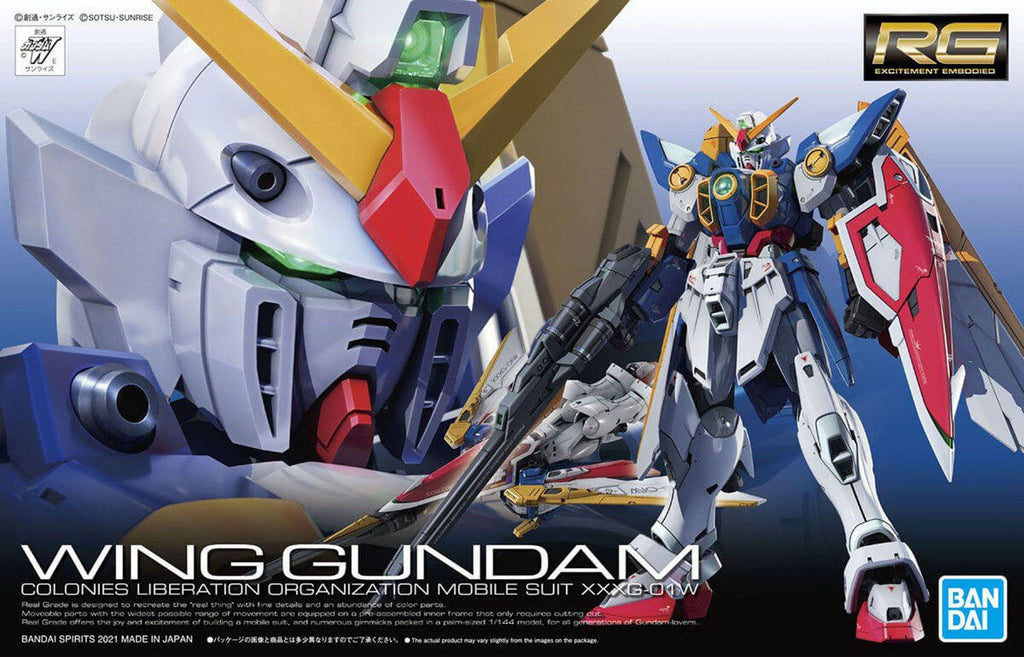 Gundam 1/144 RG #35 Wing XXXG-01W Wing Gundam Model Kit product image 8, provided for visual reference and product detail