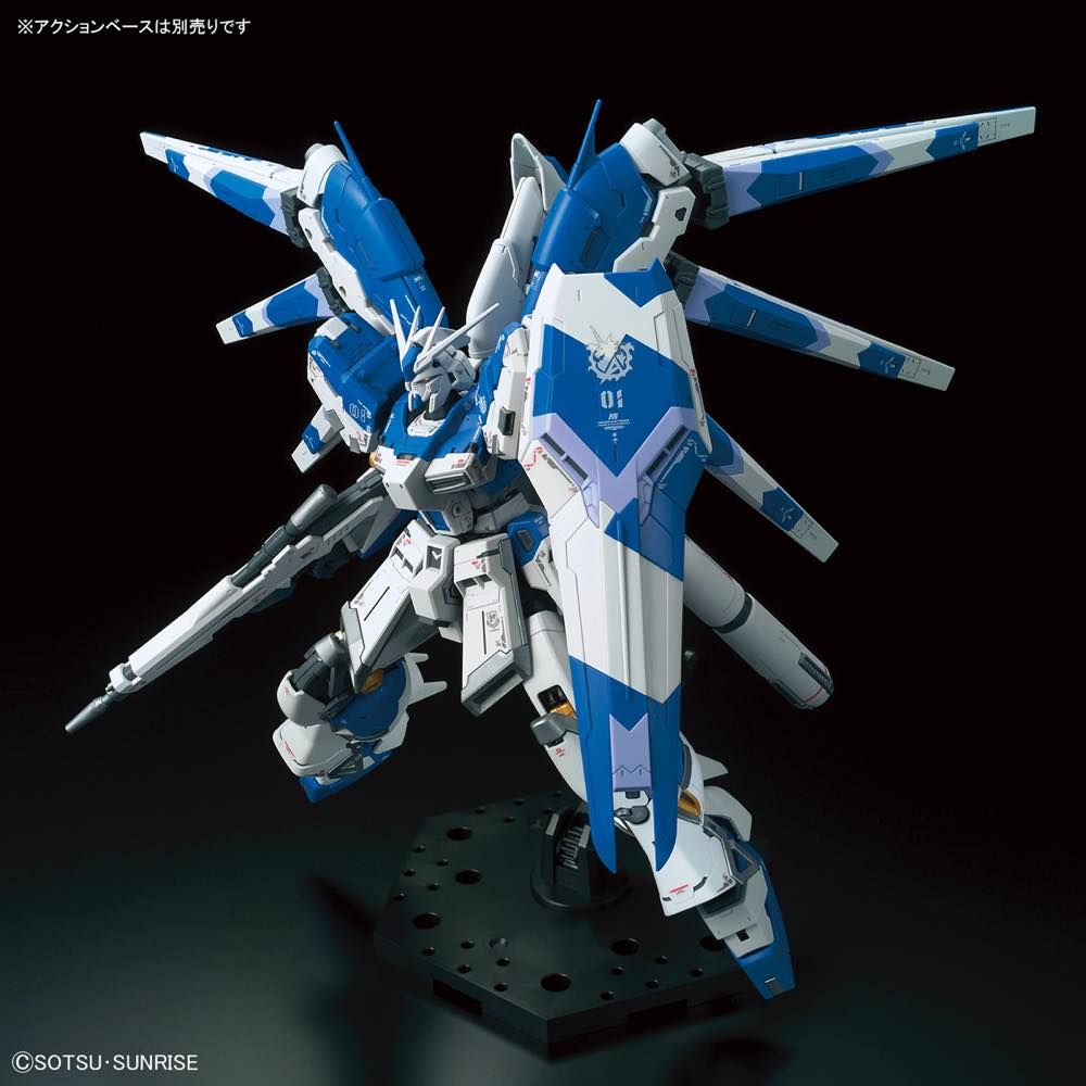 Gundam 1/144 RG #36 Char's Counterattack Beltorchika's Children RX-93-v2 HI-v Hi-Nu Gundam Model Kit product image 7,
