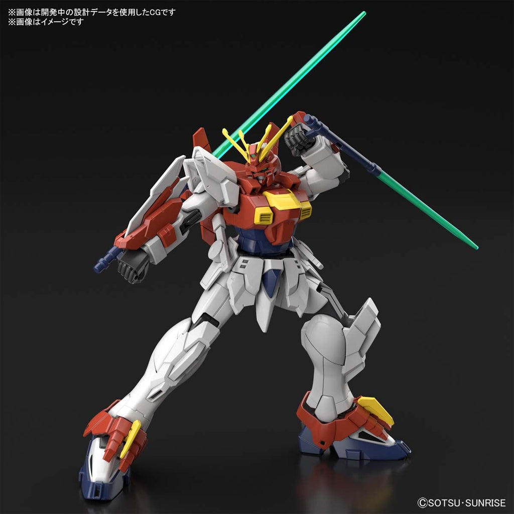 Gundam 1/144 HGBB #04 Breaker Battlogue JMF-1337B Blazing Gundam Model Kit product image 5, provided for visual reference