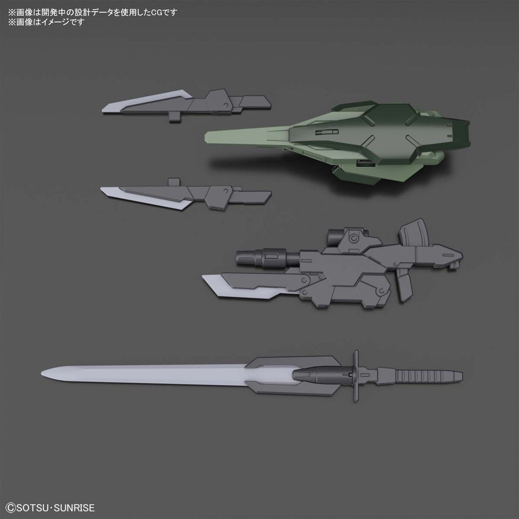 Gundam 1/144 HGBB #05 Breaker Battlogue GNT-0000SDV Gundam 00 Command Qan[T] Model Kit product image 8, provided for visual