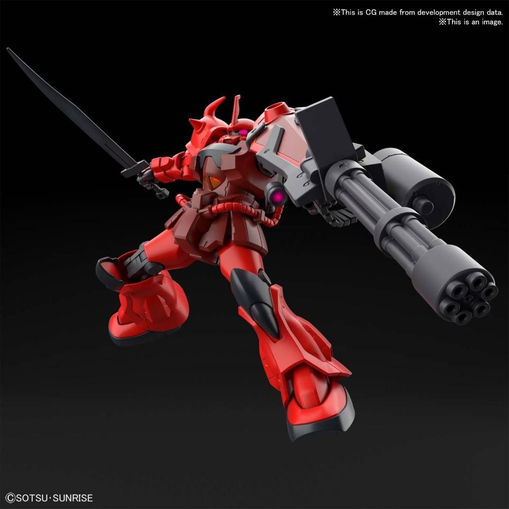Gundam 1/144 HGBB #08 Breaker Battlogue MS-07B-3S Gouf Crimson Custom Model Kit product image 4, provided for visual