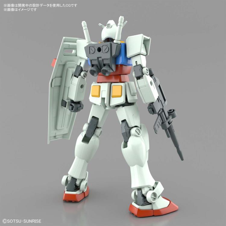 Gundam 1/144 Entry Grade RX-78-2 Gundam (Full Weapon Set) Model Kit product image 3, provided for visual reference and