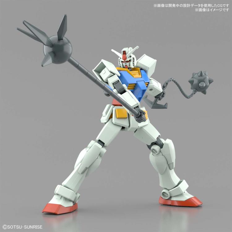 Gundam 1/144 Entry Grade RX-78-2 Gundam (Full Weapon Set) Model Kit product image 8, provided for visual reference and