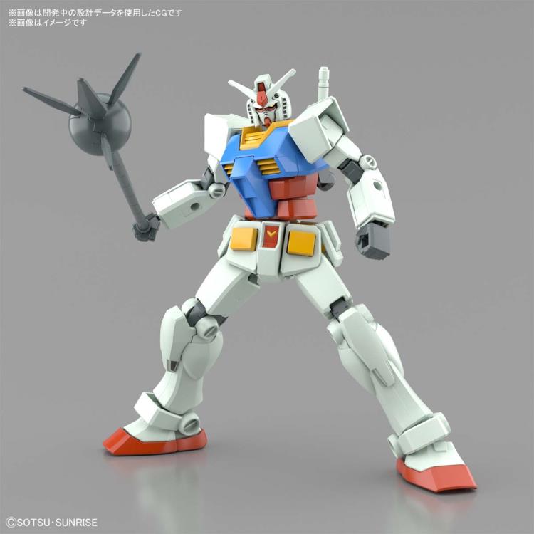 Gundam 1/144 Entry Grade RX-78-2 Gundam (Full Weapon Set) Model Kit product image 9, provided for visual reference and