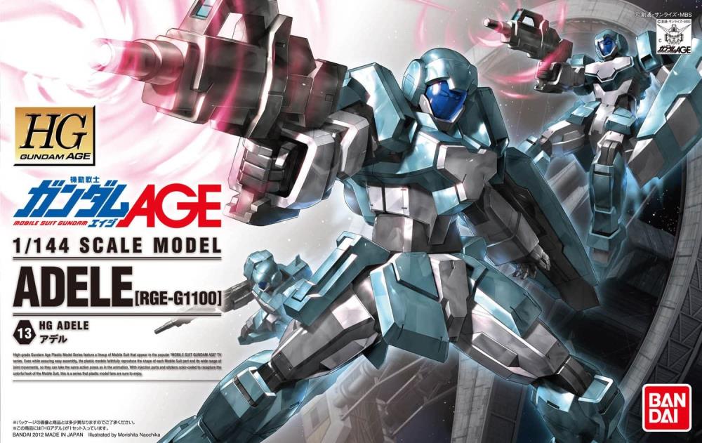 Gundam 1/144 HG AGE #13 RGE-G1100 Adele Model Kit product image 5, provided for visual reference and product detail review