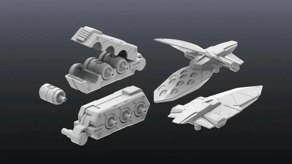 Gundam Builder Parts HD 1/144 MS Funnel 01 BPHD-32 Model Kit product image 1, provided for visual reference and product