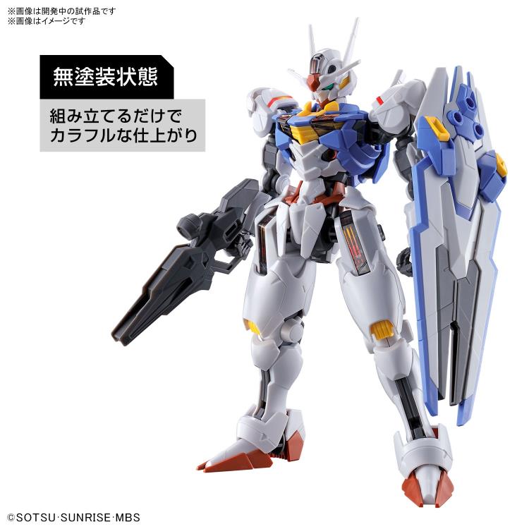 Gundam 1/144 HG WFM #03 XVX-016 Gundam Aerial Model Kit product image 7, provided for visual reference and product detail
