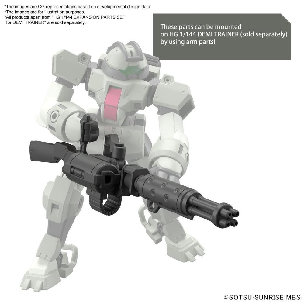 Gundam 1/144 HG WFM #10 Expansion Parts Set for Demi Trainer Model Kit product image 5, provided for visual reference and