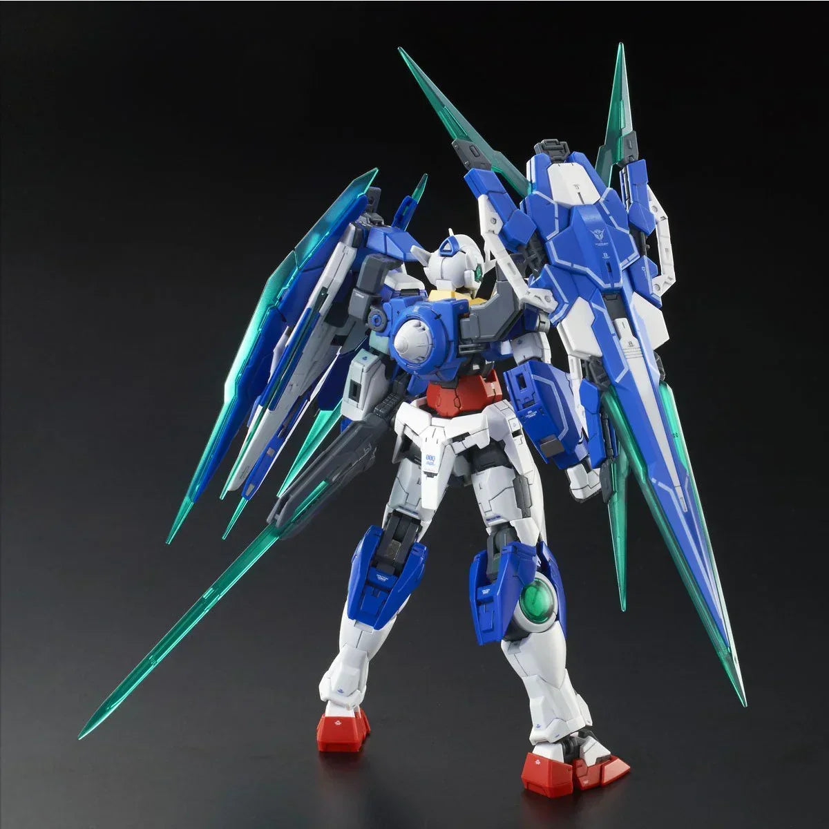 Gundam 1/144 RG GNT-0000/FS 00 Qan[T] Full Saber Model Kit Exclusive product image 2, provided for visual reference and