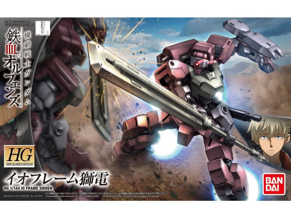 Gundam 1/144 HG IBO #025 STH-16 IO Frame Shiden Model Kit product image 5, provided for visual reference and product detail