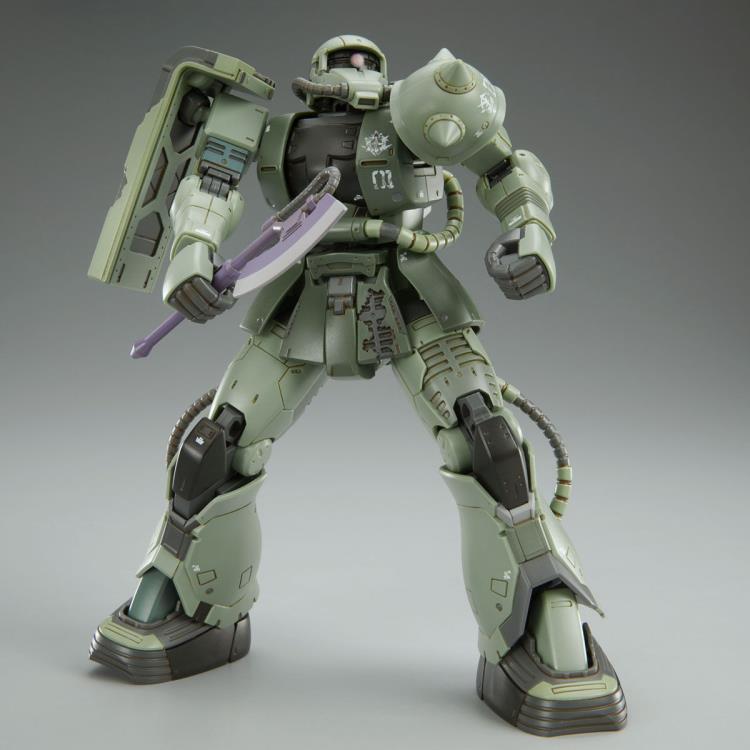 Gundam 1/144 HGUC Gundam Cucuruz Doan's Island MS-06F Zaku II (Cucuruz Doan's Island Ver.) Model Kit Exclusive product image