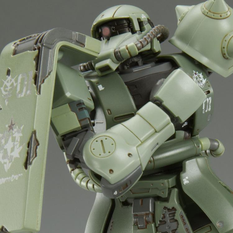 Gundam 1/144 HGUC Gundam Cucuruz Doan's Island MS-06F Zaku II (Cucuruz Doan's Island Ver.) Model Kit Exclusive product image