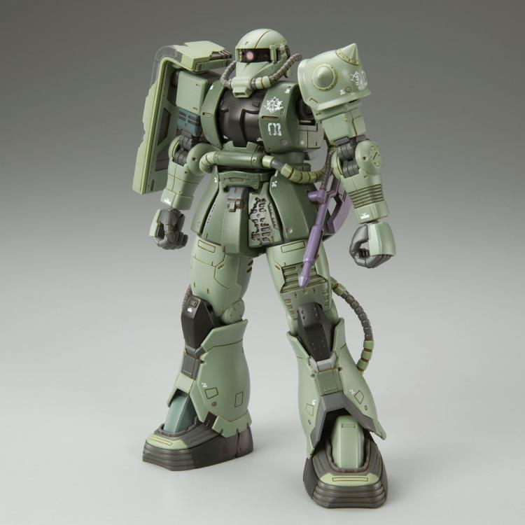 Gundam 1/144 HGUC Gundam Cucuruz Doan's Island MS-06F Zaku II (Cucuruz Doan's Island Ver.) Model Kit Exclusive product image