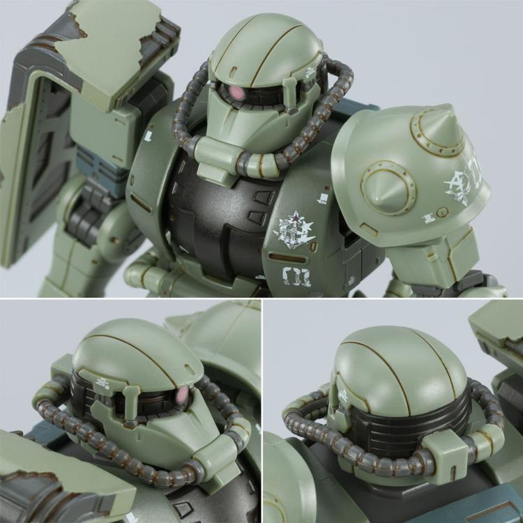 Gundam 1/144 HGUC Gundam Cucuruz Doan's Island MS-06F Zaku II (Cucuruz Doan's Island Ver.) Model Kit Exclusive product image