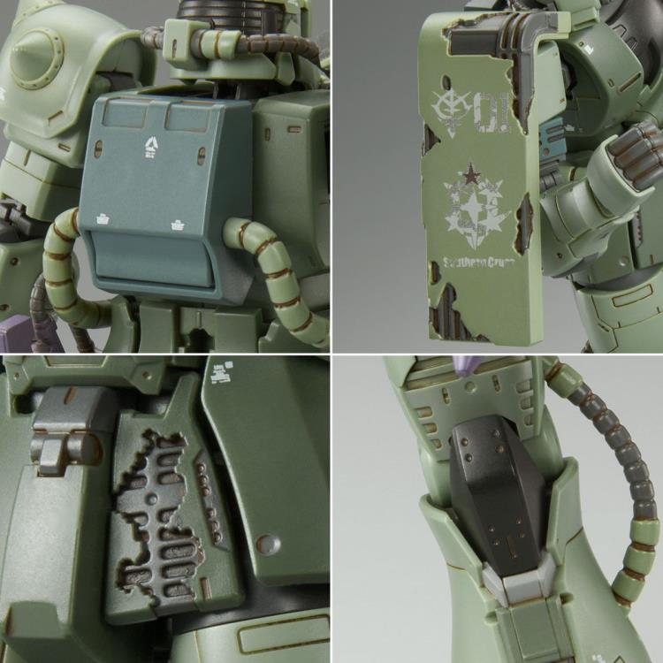 Gundam 1/144 HGUC Gundam Cucuruz Doan's Island MS-06F Zaku II (Cucuruz Doan's Island Ver.) Model Kit Exclusive product image