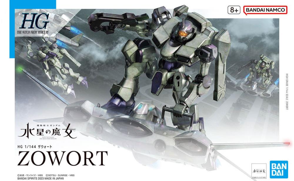 Gundam 1/144 HG WFM #14 F/D-19 Zowort Model Kit product image 9, provided for visual reference and product detail review