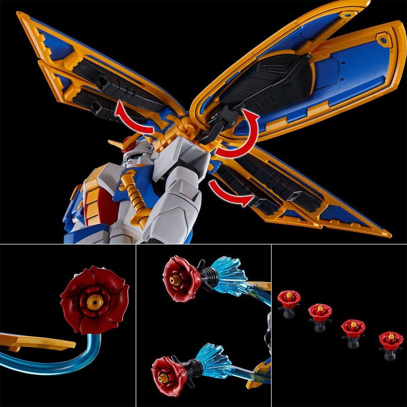 Gundam 1/144 HG G Gundam GF13-009NF Gundam Rose Model Kit Exclusive product image 7, provided for visual reference and