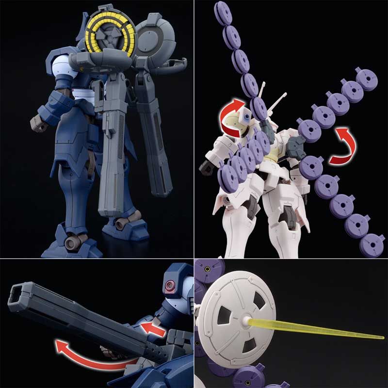 Gundam 1/144 HGUC Gundam Wing OZ-13MSX1B-S Vayeate Suivant and OZ-13MSX2B-S Mercurius Suivant Model Kit Exclusive product