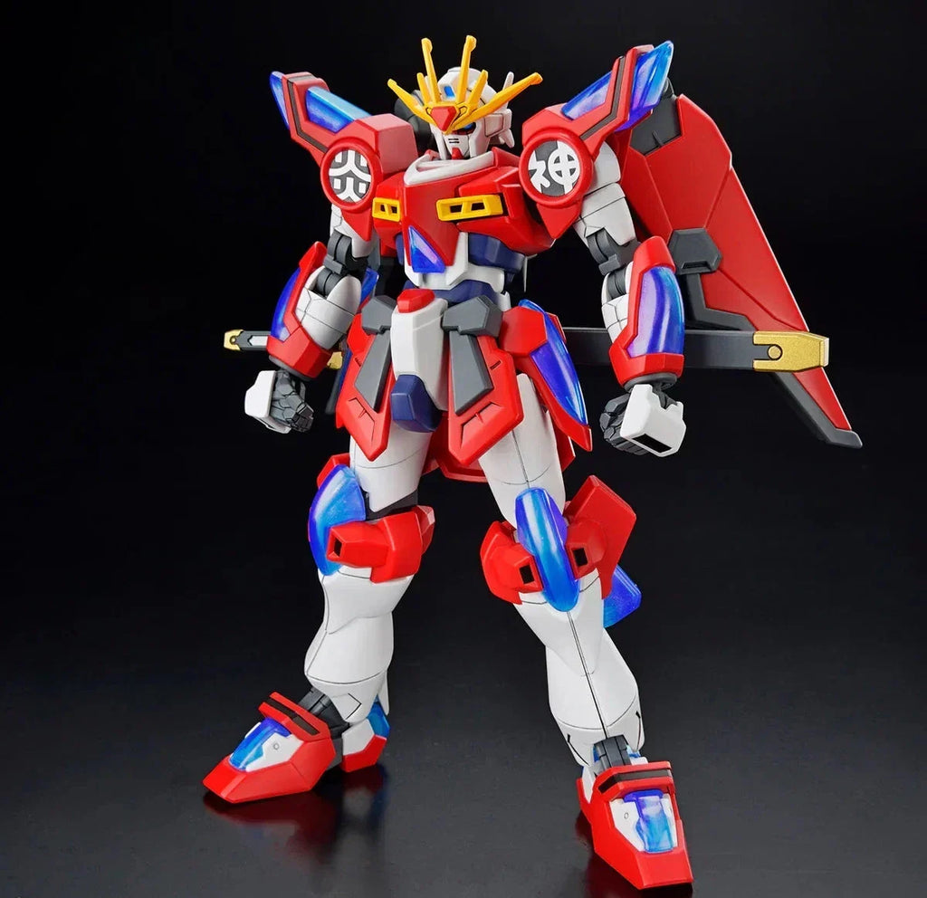 Gundam 1/144 HGBM #04 SBG-E01 Shin Burning Gundam Model Kit product image 1, provided for visual reference and product