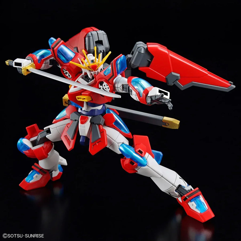 Gundam 1/144 HGBM #04 SBG-E01 Shin Burning Gundam Model Kit product image 4, provided for visual reference and product