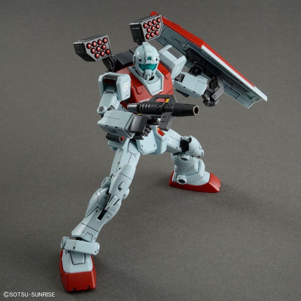 Gundam 1/144 HG The Origin RGM-79 GM (Shoulder Cannon / Missile Pod) Model Kit product image 6, provided for visual